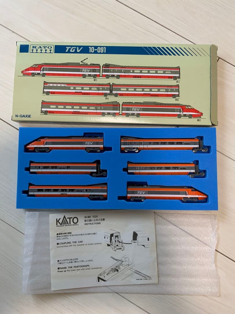 KATO TGV 10-091 Nゲージ 6両セット