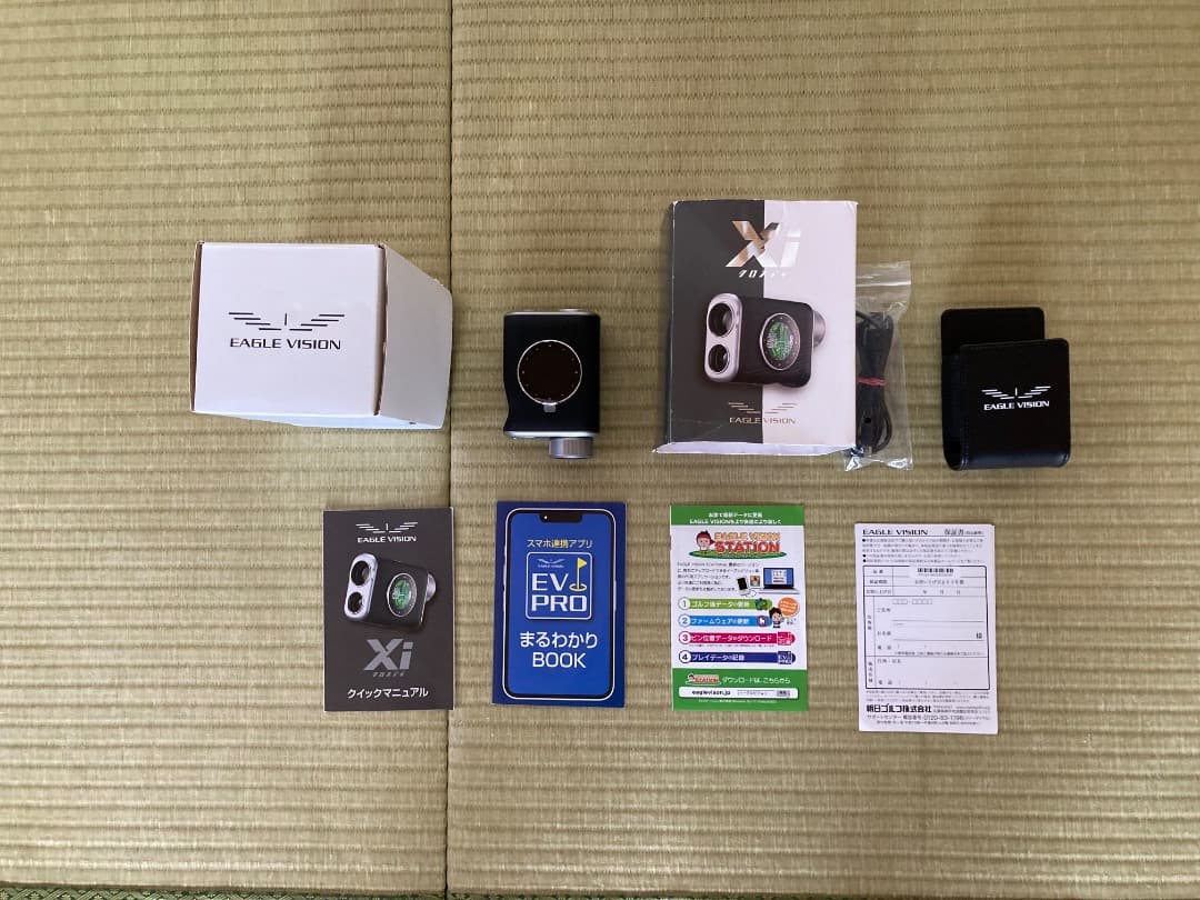 朝日ゴルフ 2025レーザー距離計　XIーEV490(ブラック)