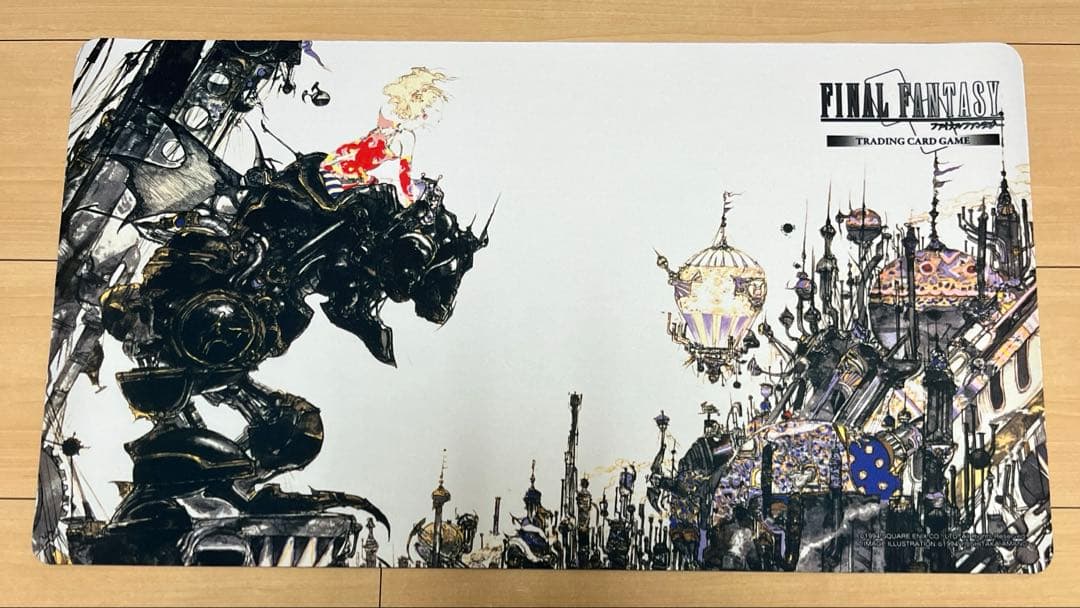 ファイナルファンタジー6 FF6 FFVI プレイマット 街 天野喜孝