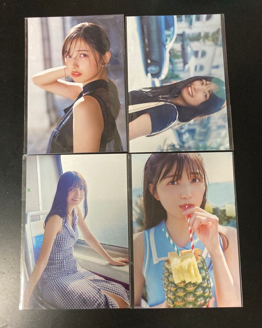 NTTBZ　乃木坂46 五百城茉央 写真集ポストカード 4枚