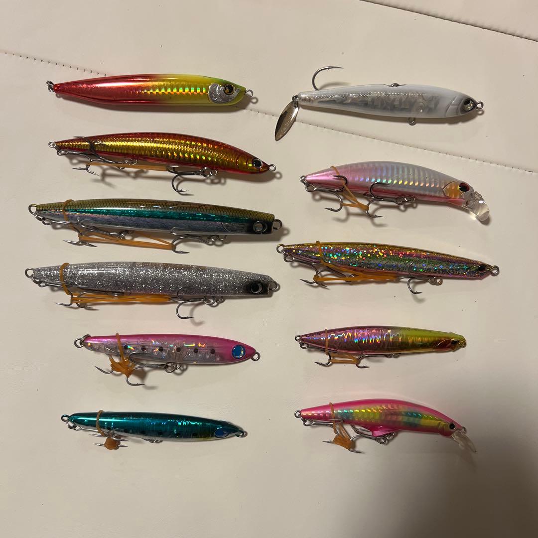 サーフ用ルアー 11個セット　ジャンプライズ　ぶっ飛び君、かっとび棒、他