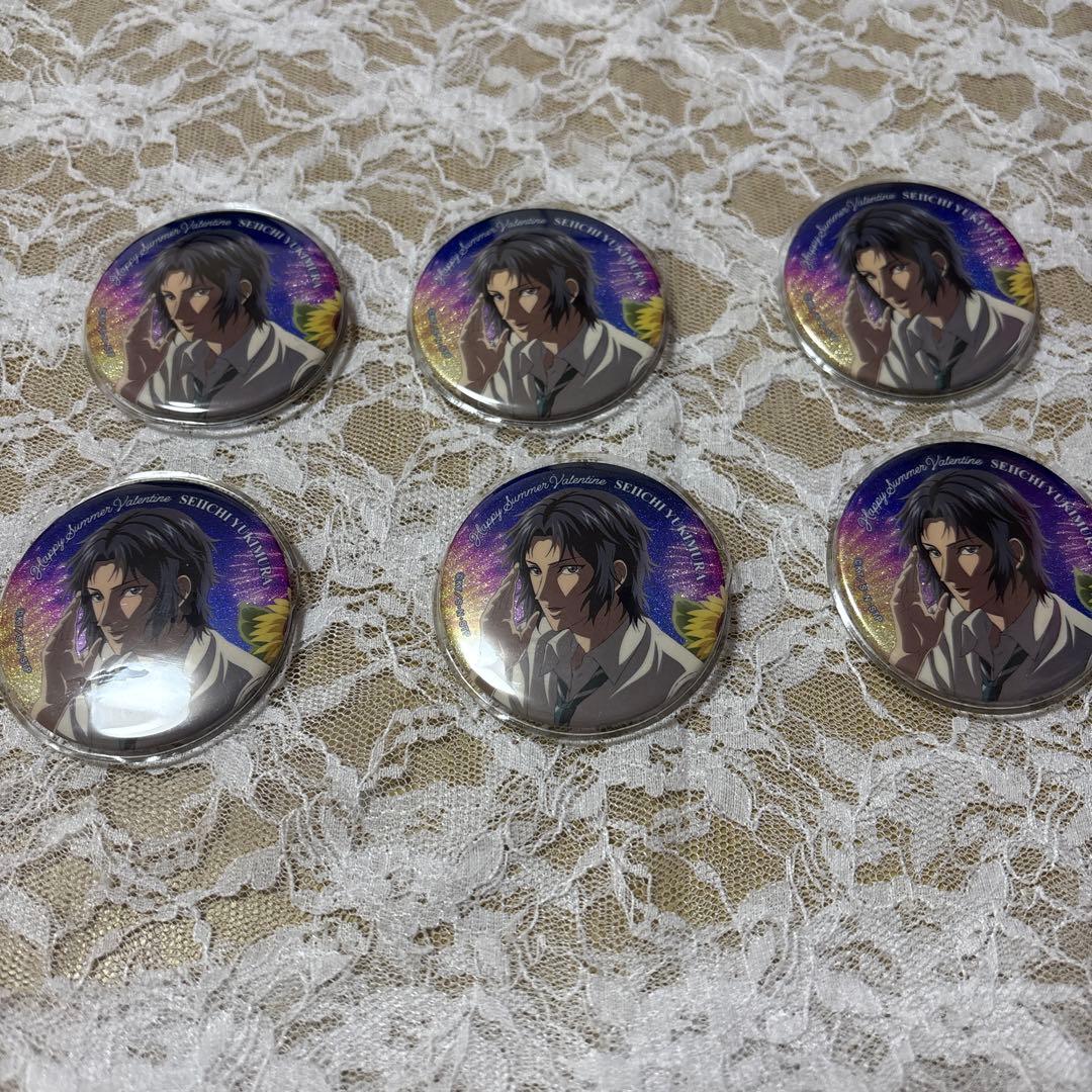 テニプリ　幸村精市サマバレ缶バッジ