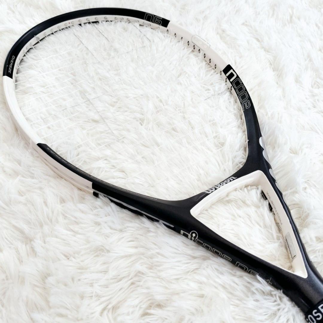 【美品】Wilson ウィルソン ncode n6 110 G2 硬式ラケット