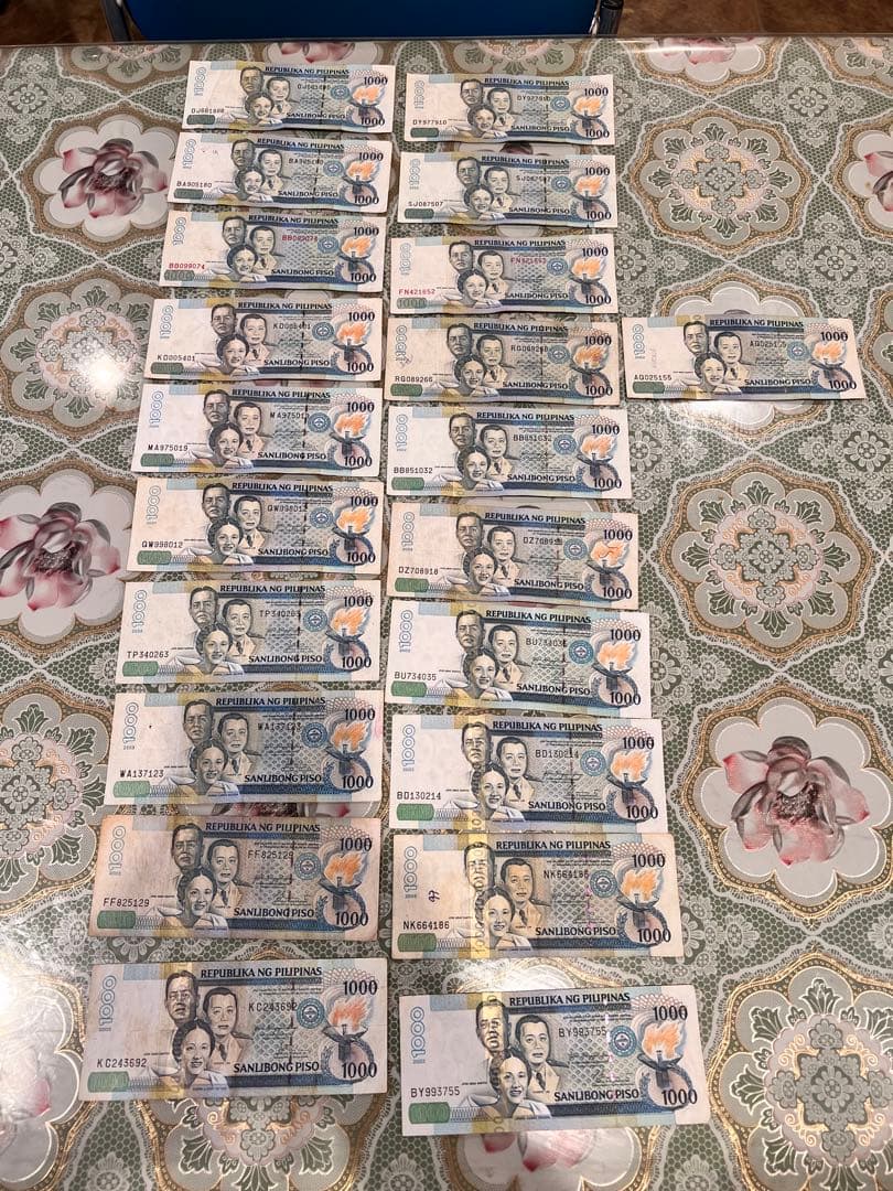 フィリピン1000ペソ古いフィリピンの紙幣