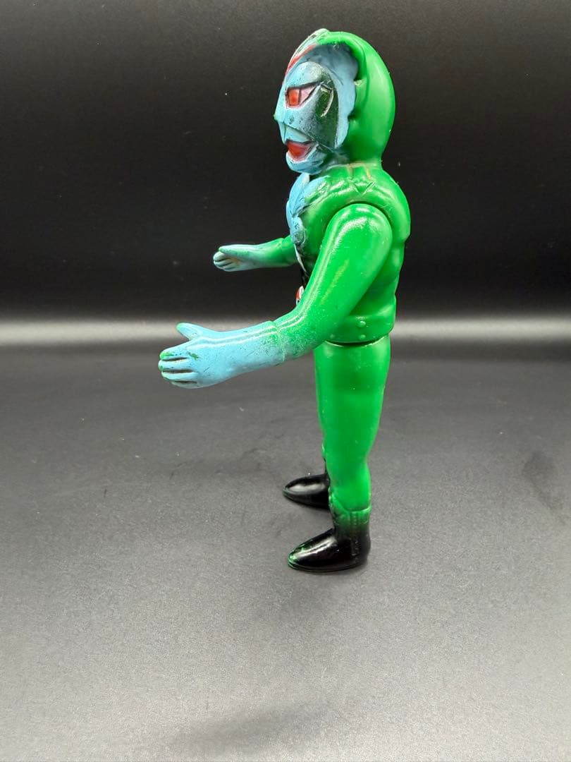 【希少】ポピー 超人バロム・ワン　 ソフビ 当時物