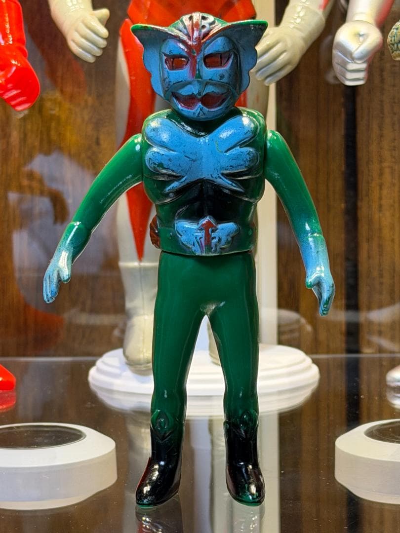 【希少】ポピー 超人バロム・ワン　 ソフビ 当時物