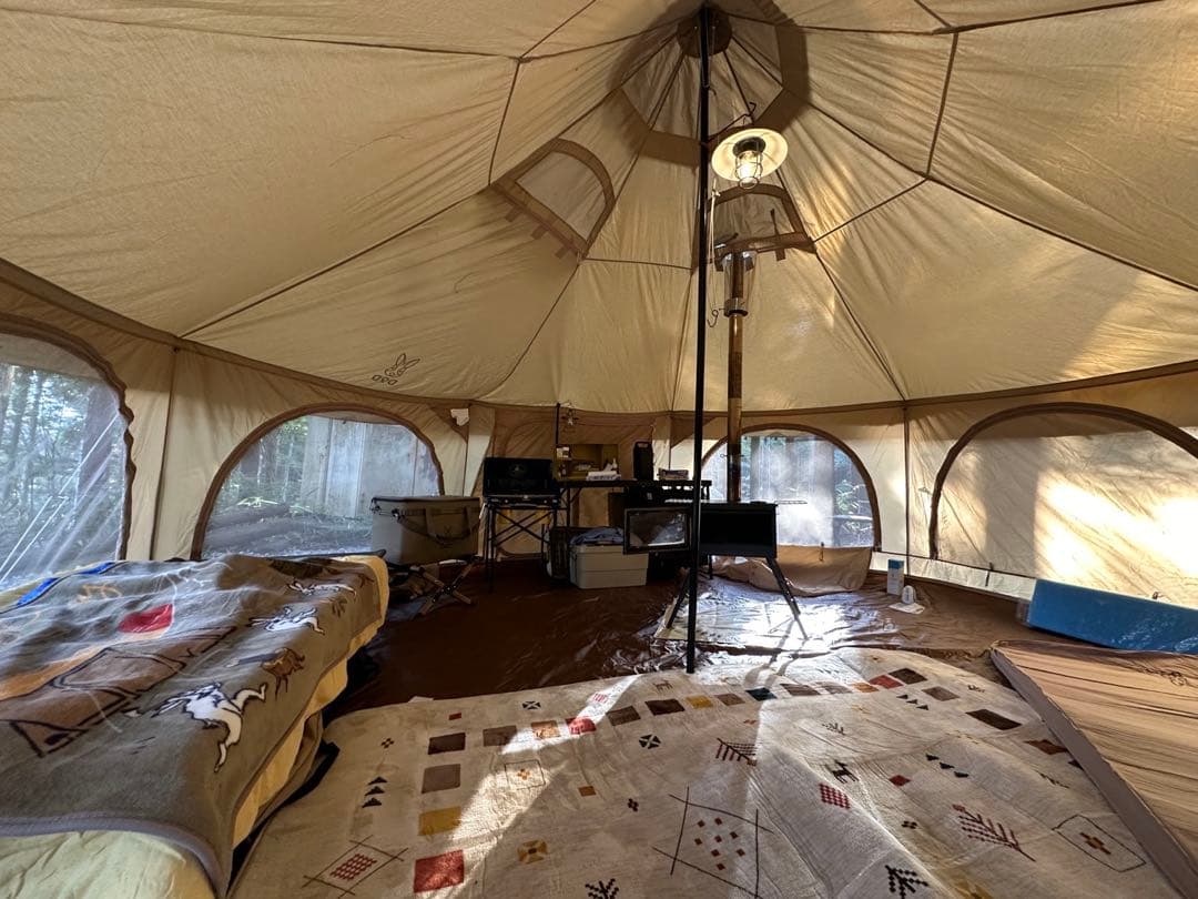 DOD タケノコテント2 （タン）　グランドシート　セット