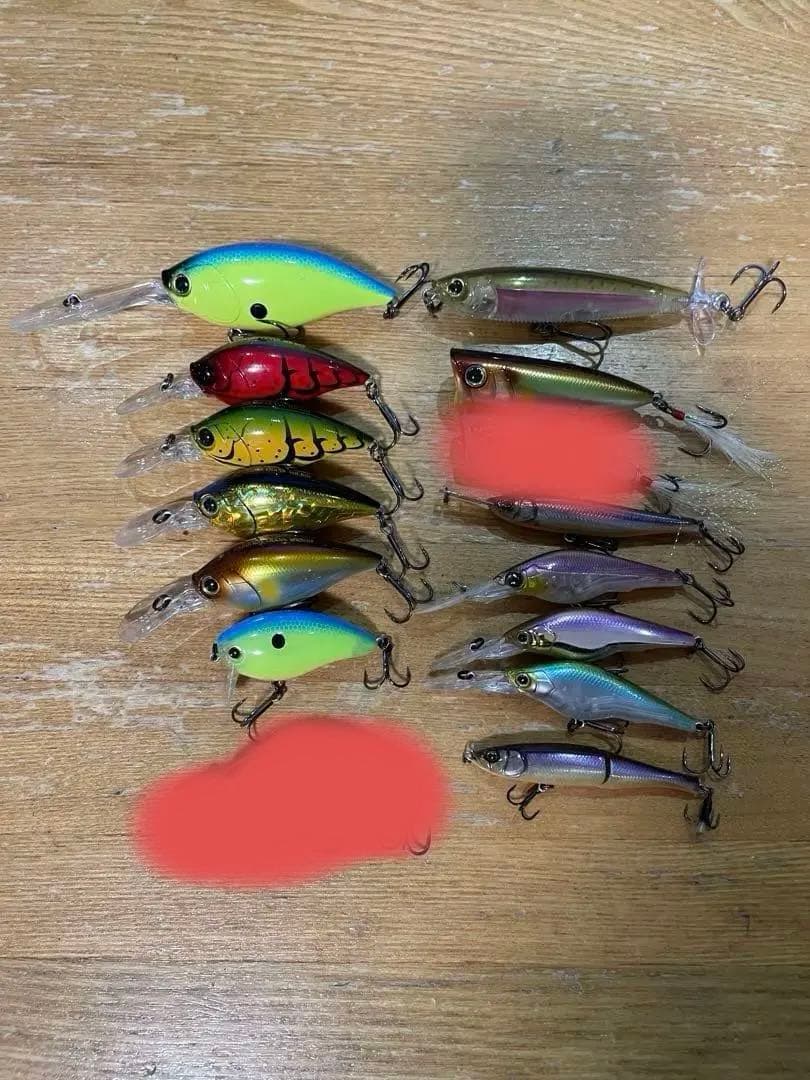 バス釣りルアー 14個セット