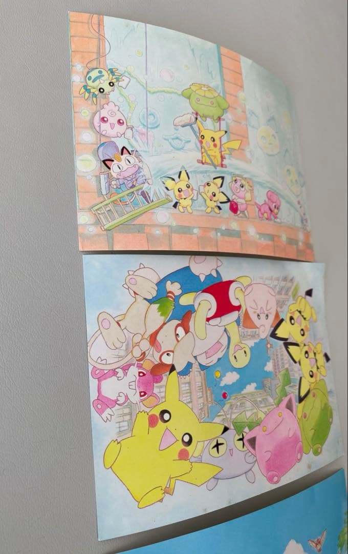 【当時品】ポケモン 金銀 クリスタル 予約特典 ポストカード おまけ付き