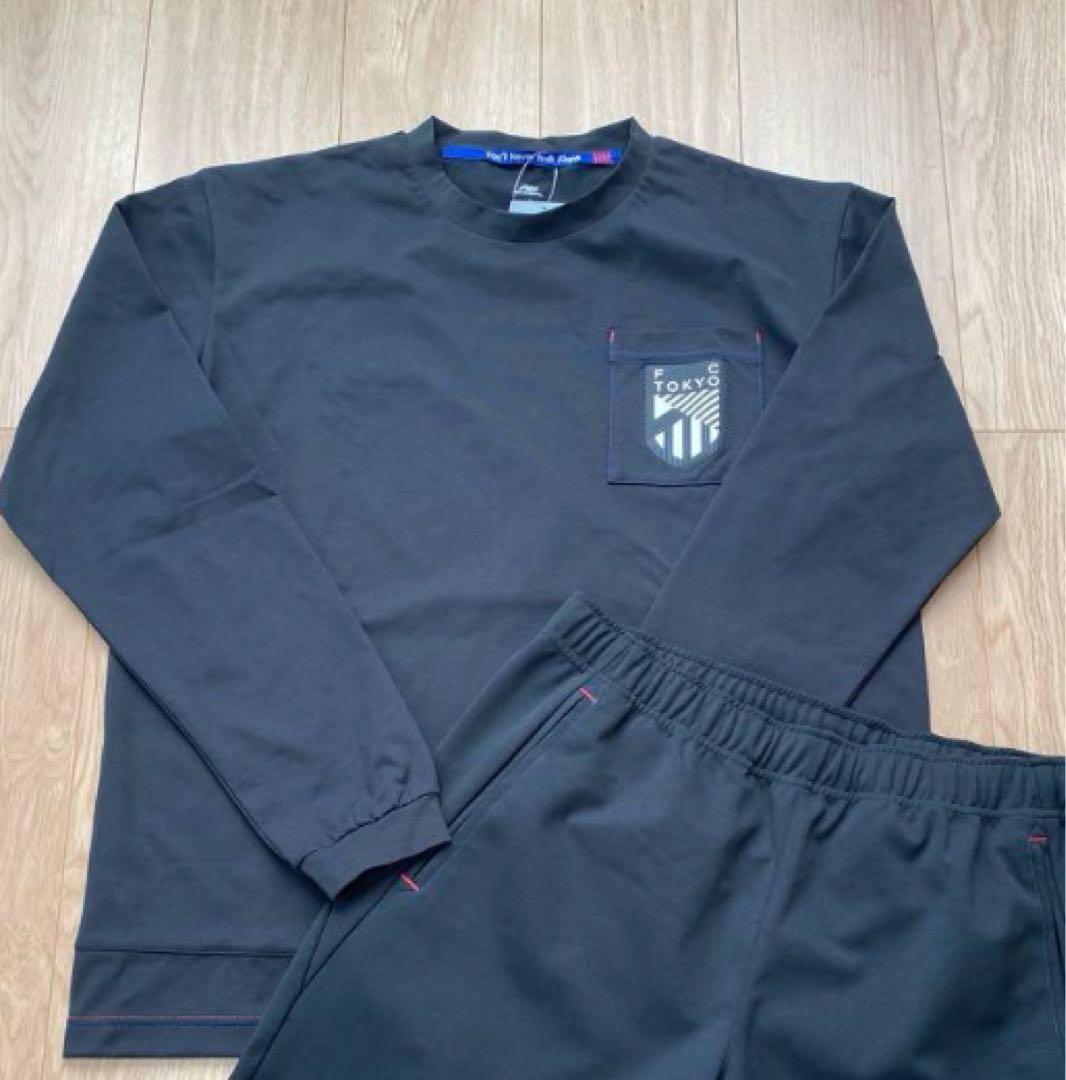 2024 FC東京プレミアトラベルTシャツ長袖(支給品移動着)