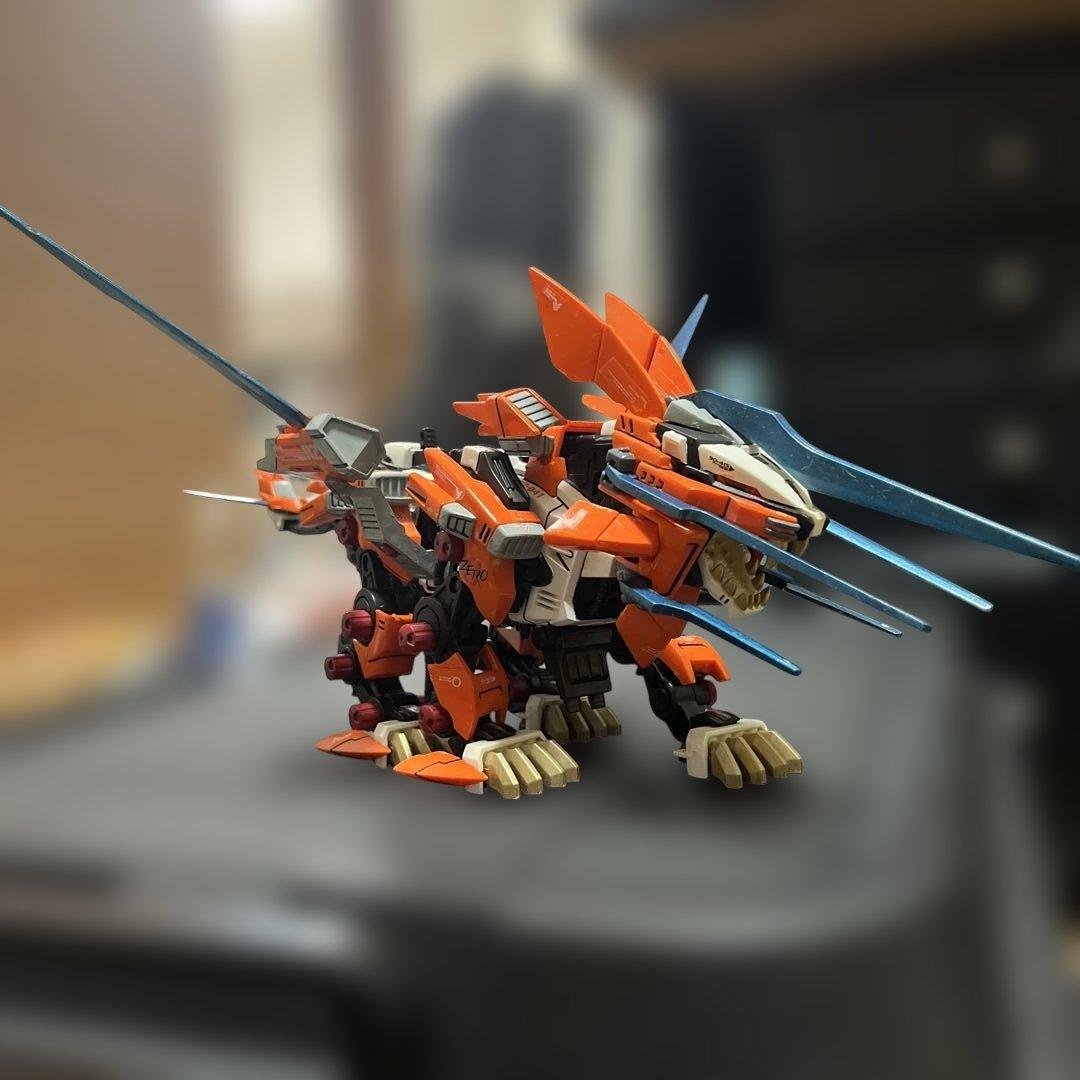 ゾイド　ライガーゼロ　イエーガー&シュナイダーユニット　ペイント品　セット