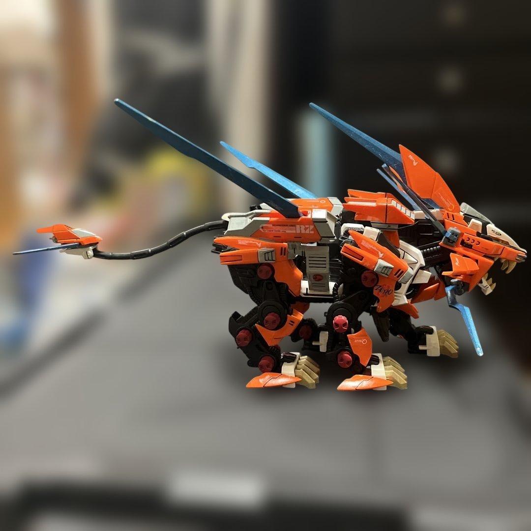 ゾイド　ライガーゼロ　イエーガー&シュナイダーユニット　ペイント品　セット