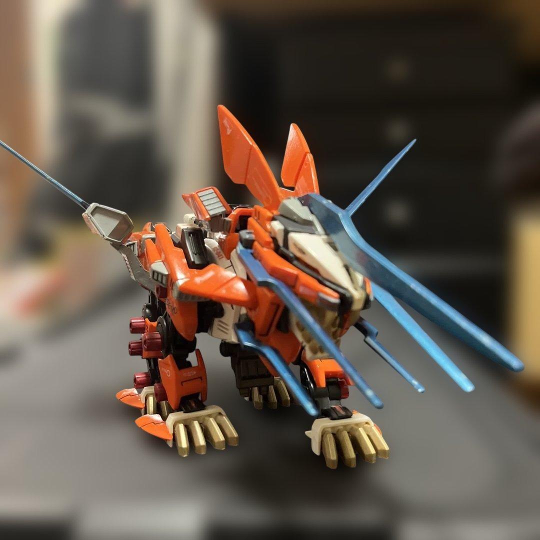 ゾイド　ライガーゼロ　イエーガー&シュナイダーユニット　ペイント品　セット