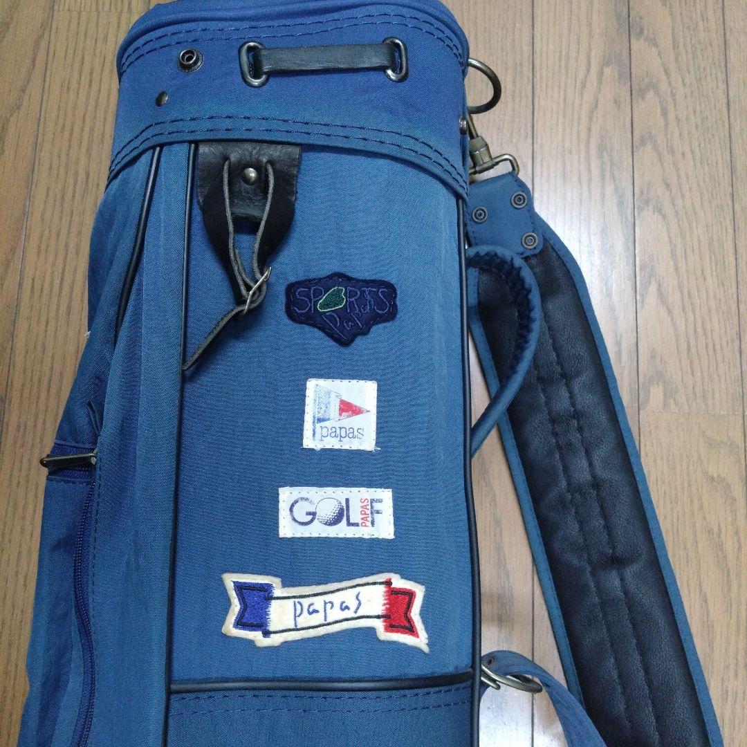 パパス　papas ゴルフバッグ　キャディーバッグ