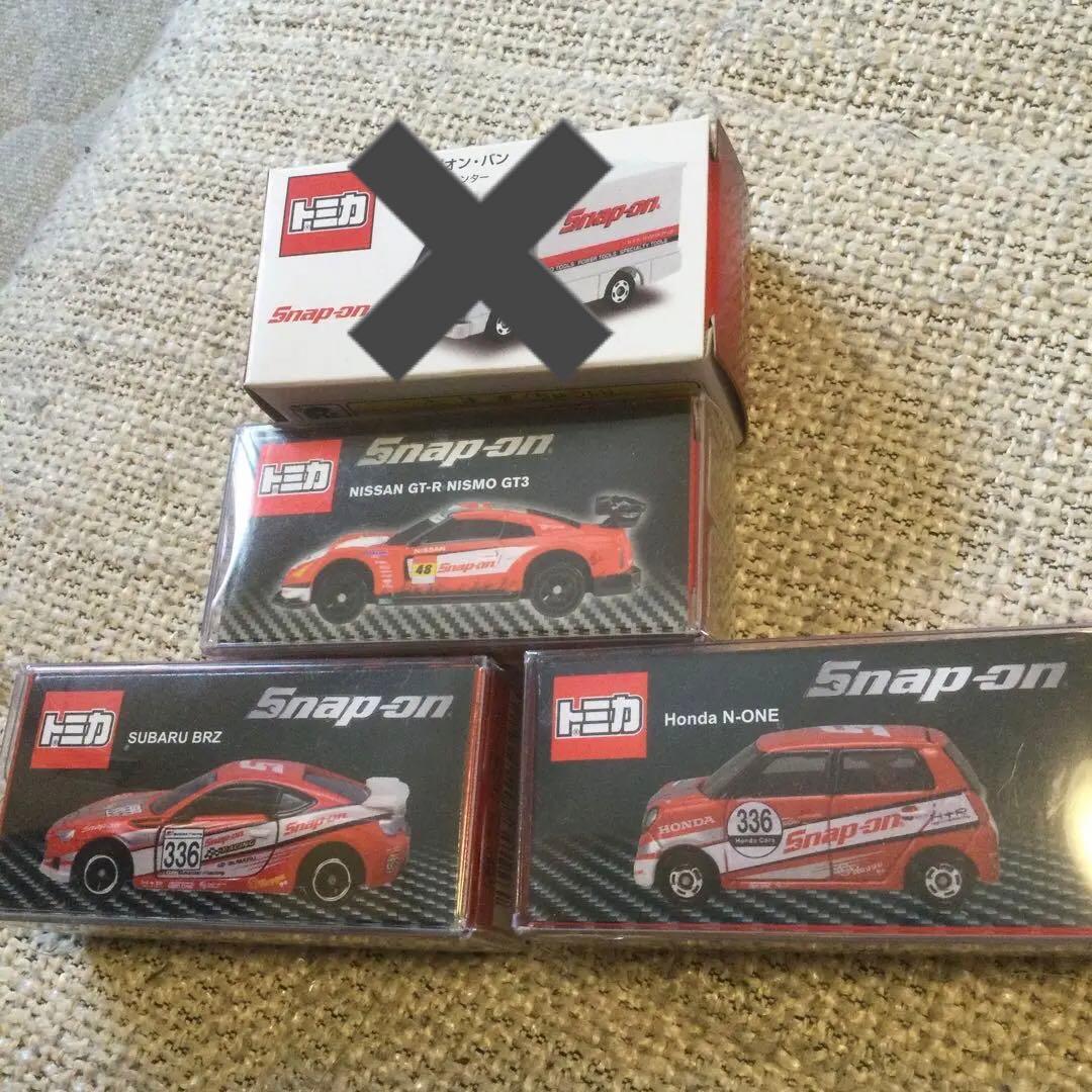 トミカ　Snap-on レア 3台セット　新品未使用　激レア