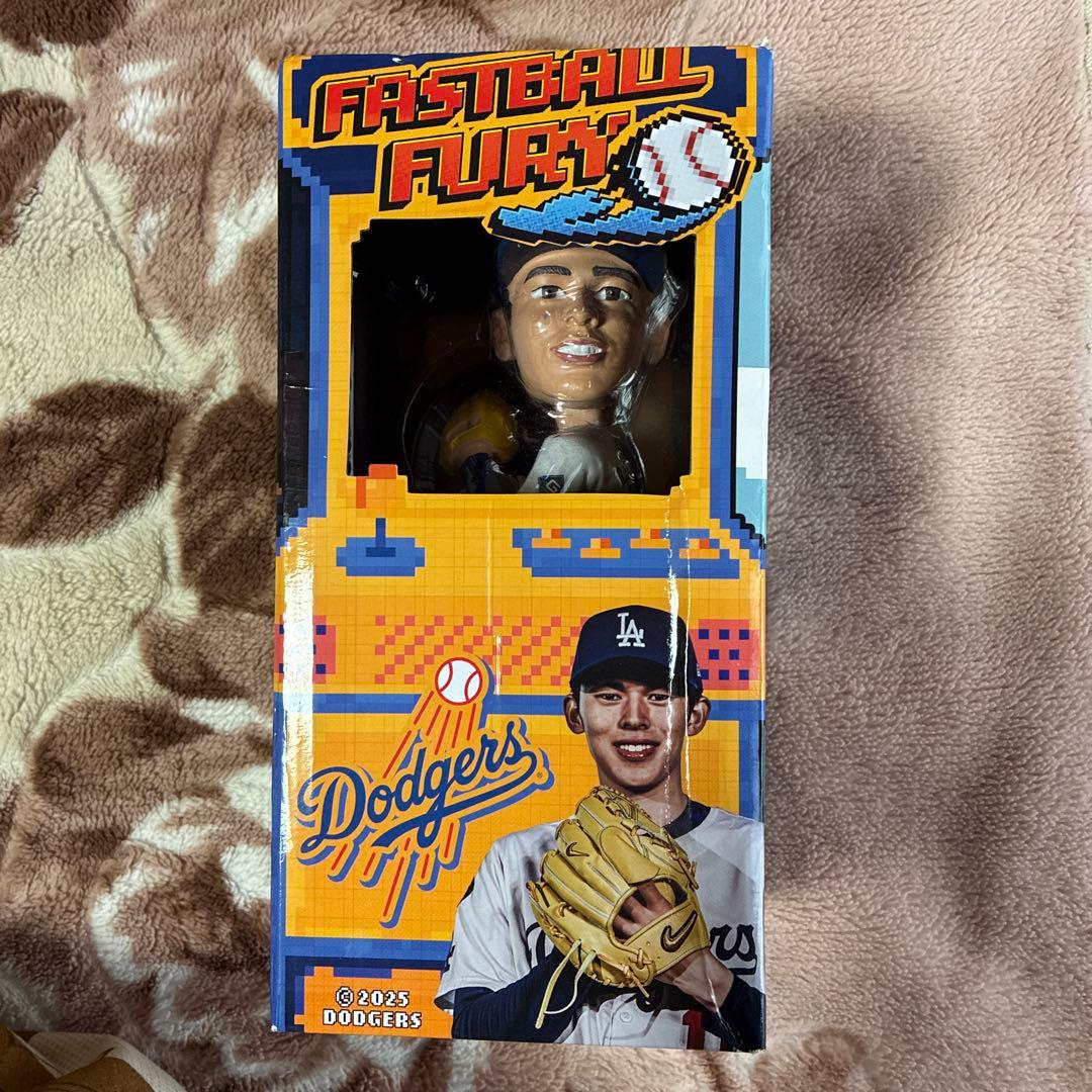 【限定】ドジャース記念品　佐々木朗希　ボブルヘッド