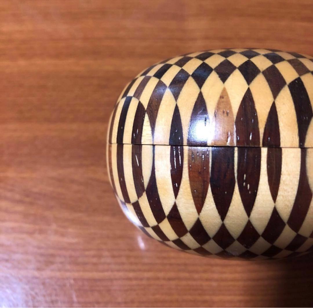 寄木細工 箱根細工 無垢 合子 小物入れ ボンボニエール アクセサリーケース