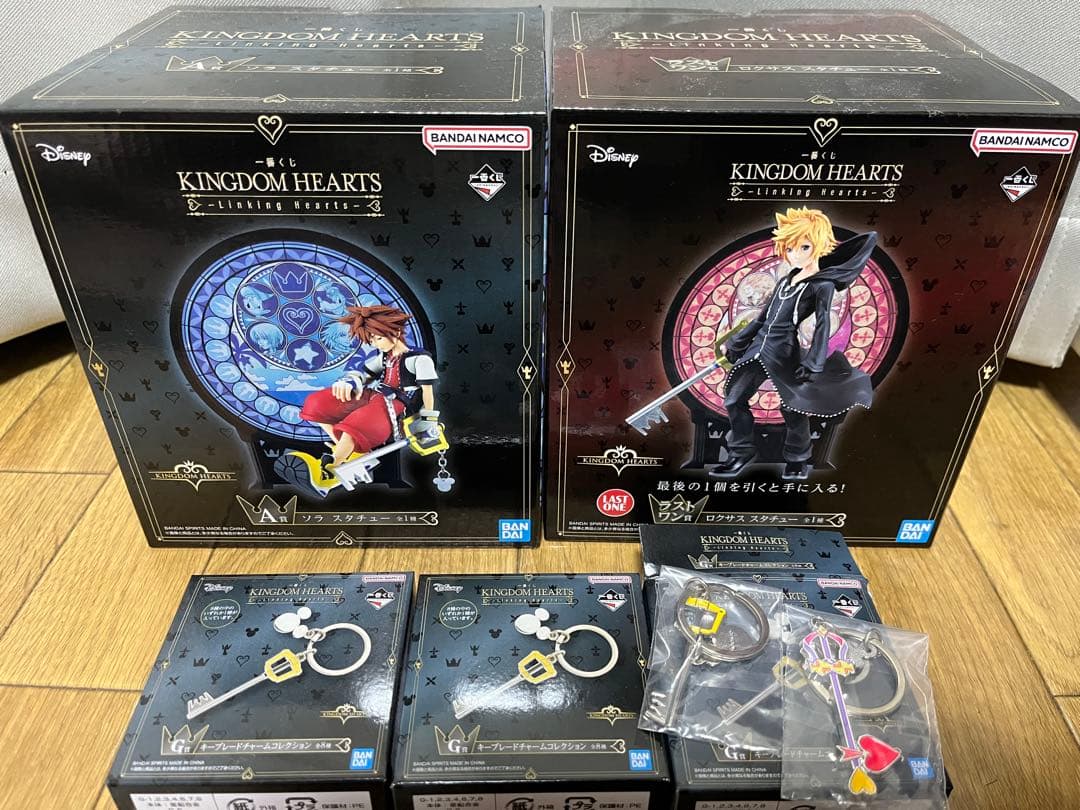 KINGDOM HEARTS フィギュアセット　ソラ　ロクサス　一番くじ