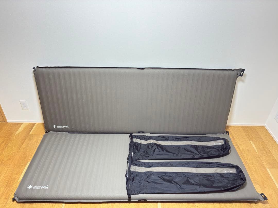 スノーピーク　インフレーターキャンピングマット 2.5w TM-193 2個