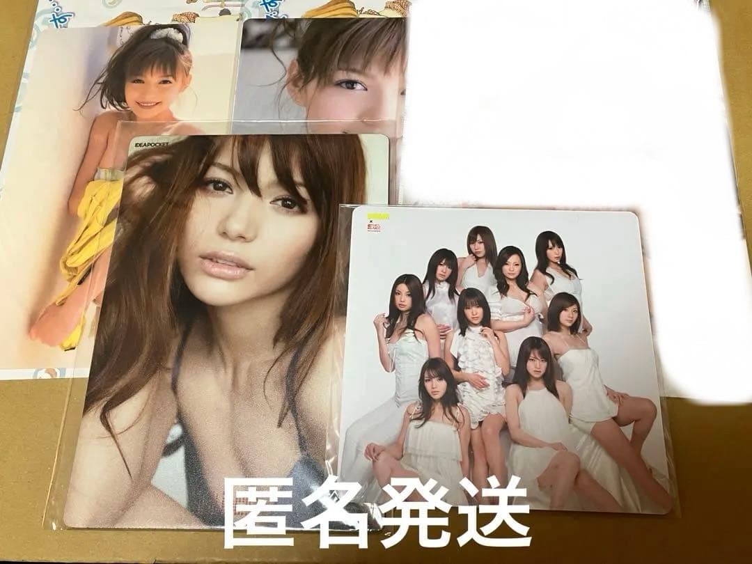 Rio 柚木ティナ S1 アイポケ ヤングアニマル マウスパッド 5種まとめ売り