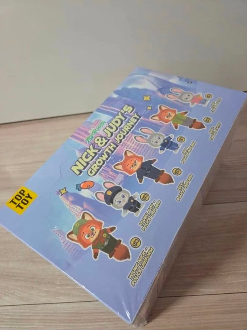 即日発送!TOPTOY ズートピア　ニックジュデ　ぬいぐるみキーホルダー6個入り