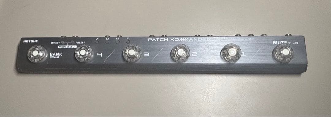HOTONE　PATCH KOMMANDER 4　プログラマブルスイッチャー