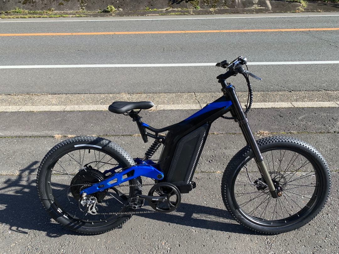 【 動作確認済】送料無料ディスク式MTB電動自転車新しいバッテリー48V12Ah