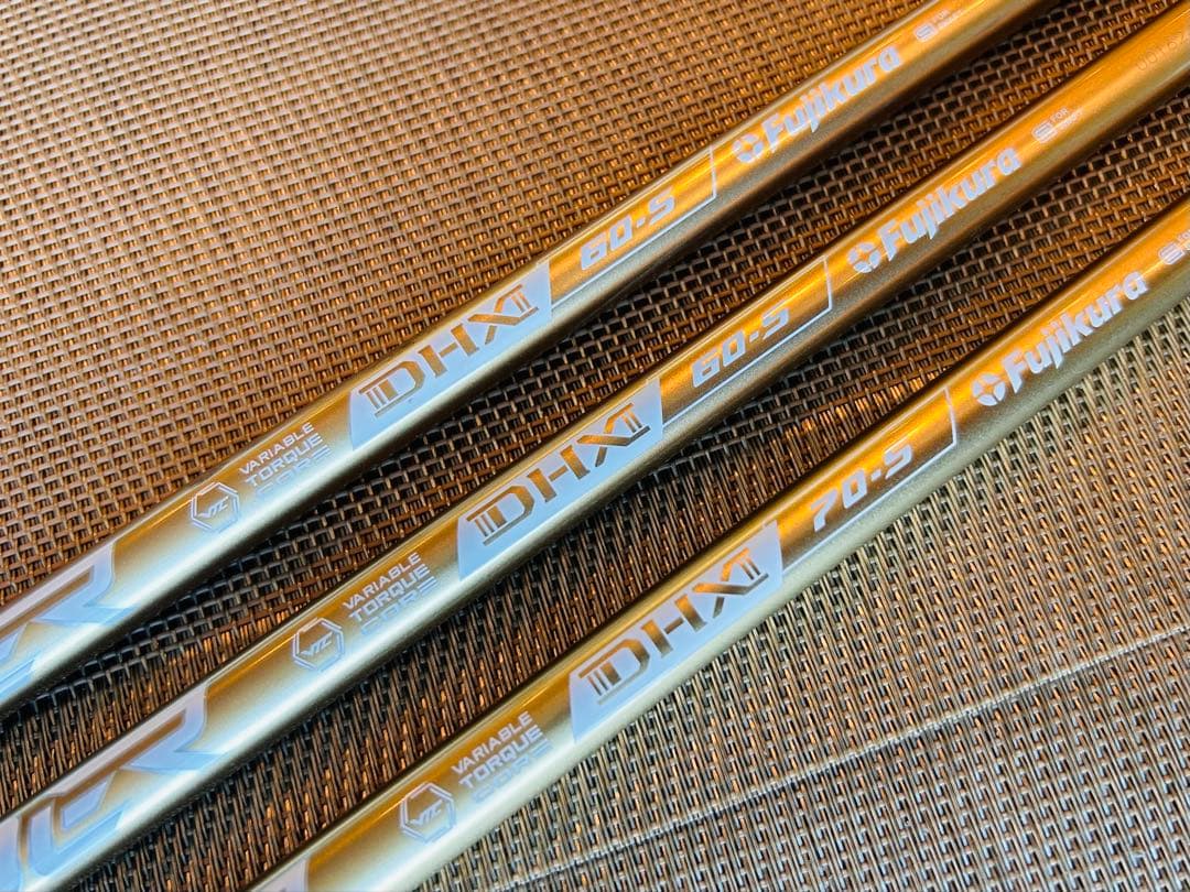 フジクラnx スピーダーゴールド(1W 3W 5W )3本セットスリーブ変更可能