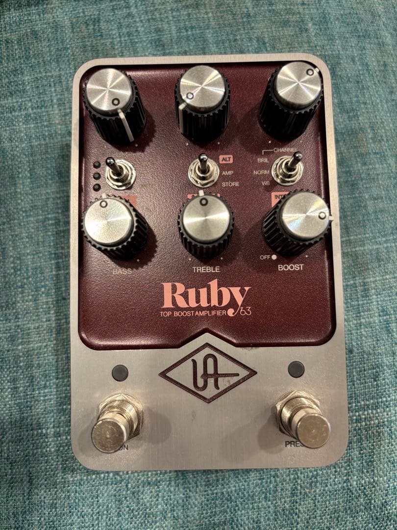 UAFX Ruby Top Boost Amplifier ‘63