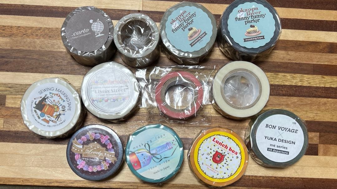 新品未開封 作家 マスキングテープ オカッパラバー frankenji