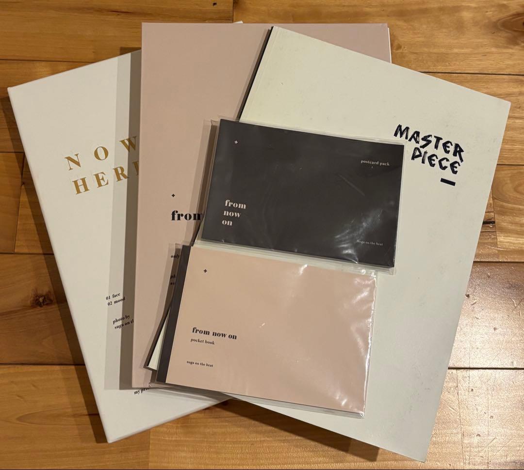 BTS SUGA ユンギ　マスター写真集3冊セット