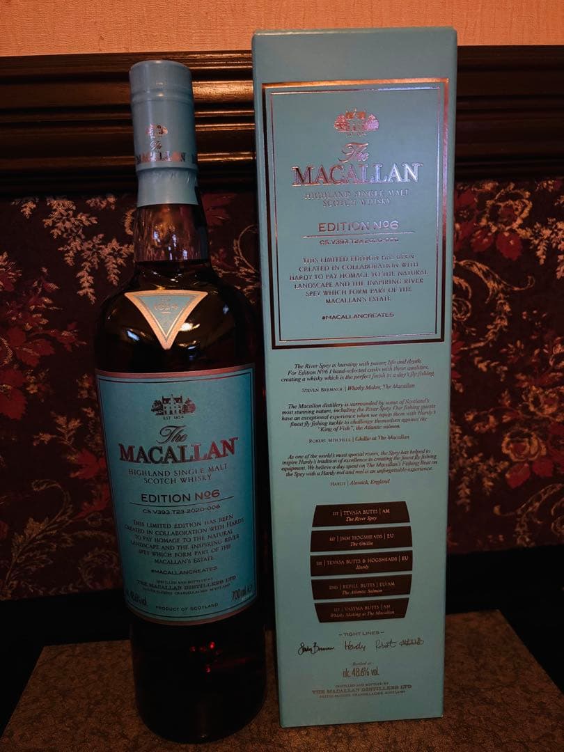 ザ・マッカラン エディション No.6 MACALLAN EDITION No6