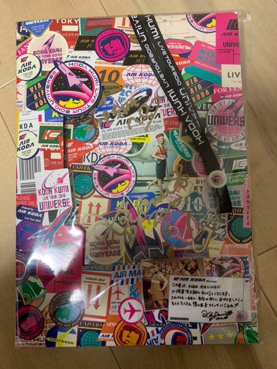 【値下げ】ラッキーガール 直筆サイン入りツアーグッズ