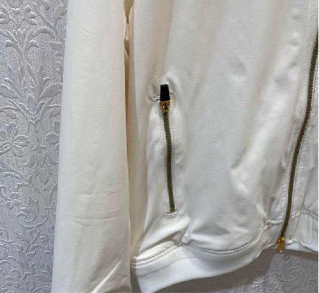 レザレクション　オフホワイトブルゾン ウィンドブレーカー