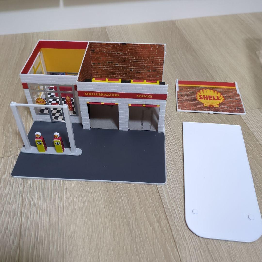Shell ミニチュアガソリンスタンド