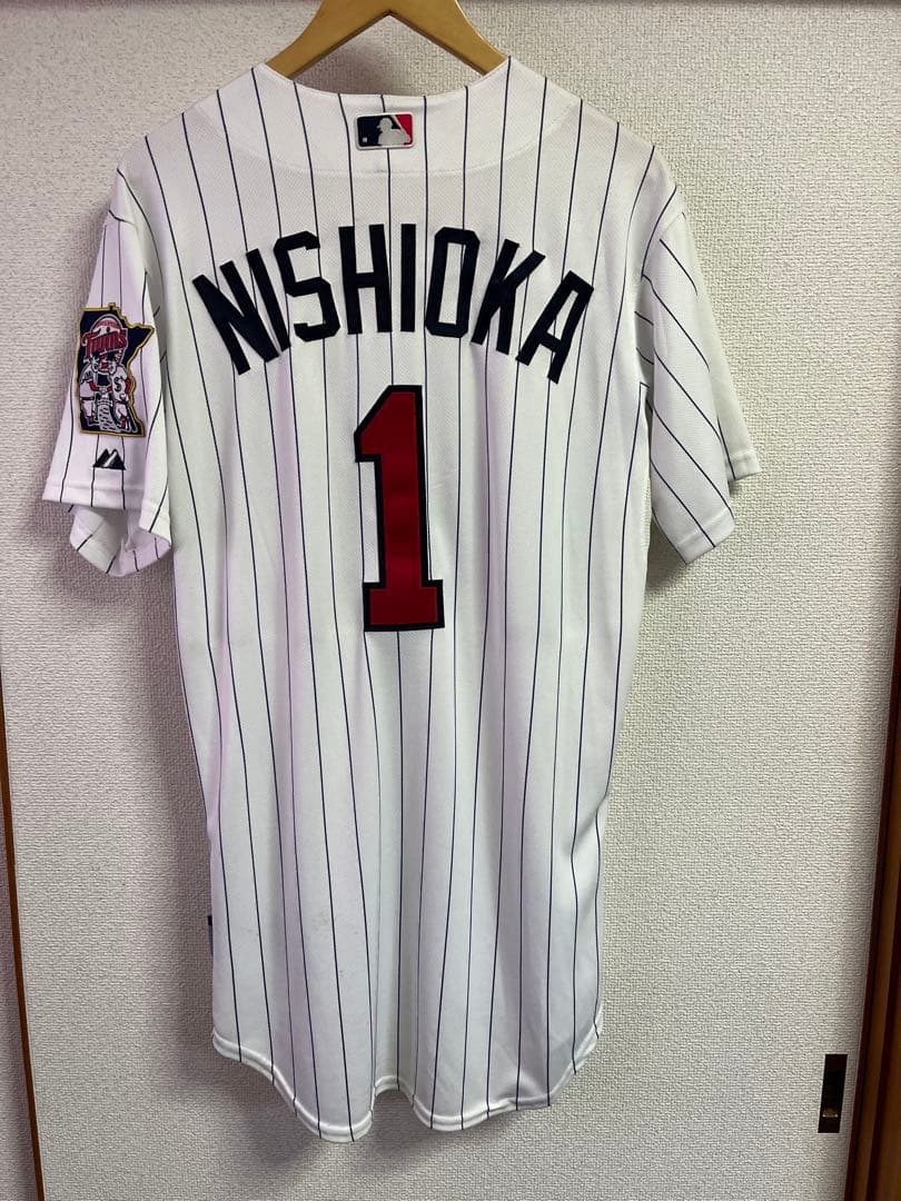 西岡剛　ツインズ　MLB ユニフォーム　オーセンティック　サイズ40