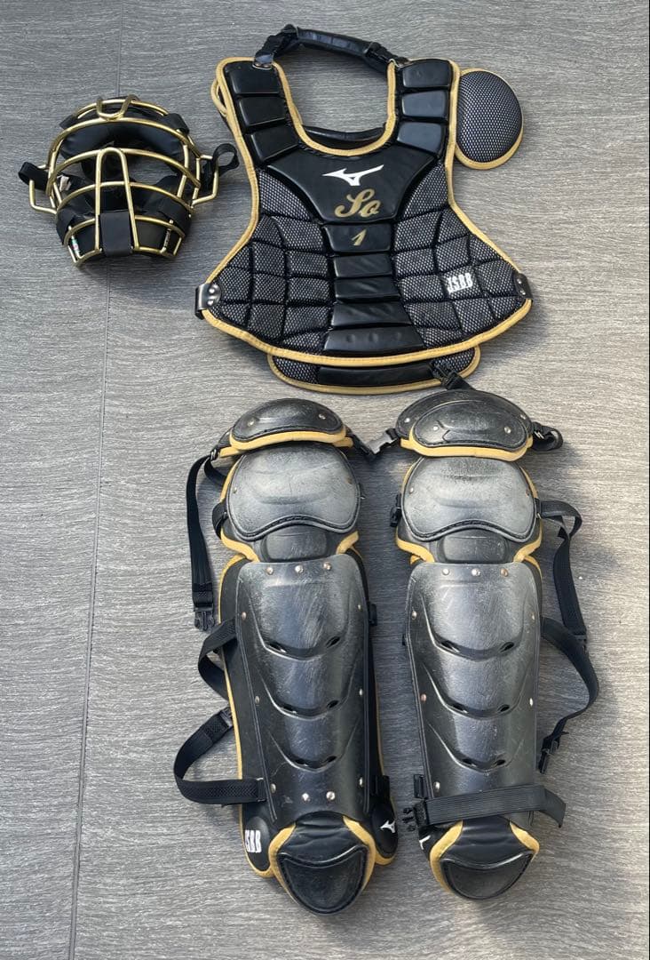 ミズノ オーダーキャッチャー防具