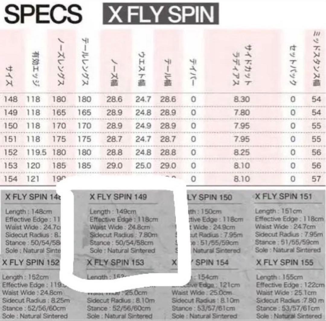 011artistic Xfly spin 149cm スノーボード グラトリ