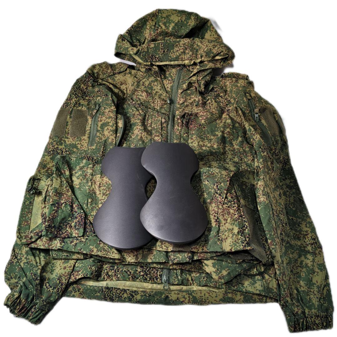 ロシア軍 実物 VKPO3.1 デミシーズン 迷彩服 デジタルフローラ 46-3