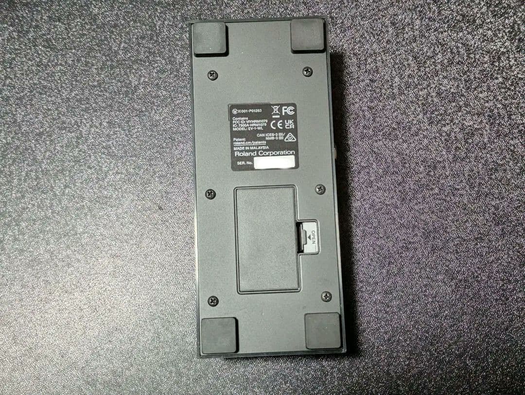 BOSS EV-1-WL ワイヤレス MIDIエクスプレッションペダル