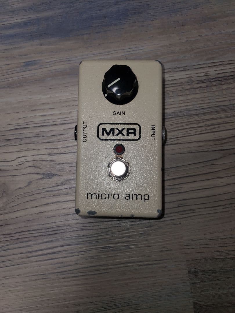 MXR micro amp ギターエフェクター
