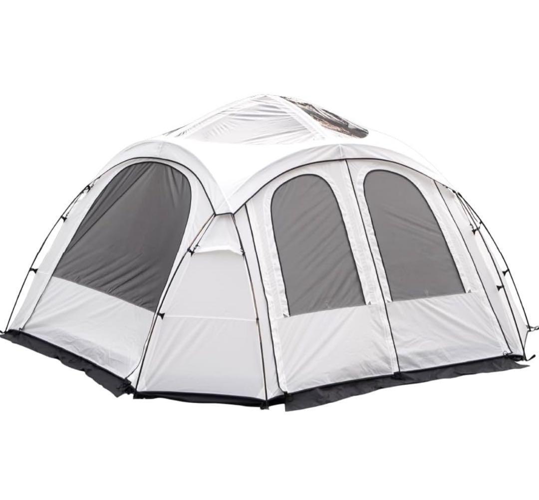 【新品未使用】CAMVIL タートルドーム ドームテント ホワイト 4シーズン