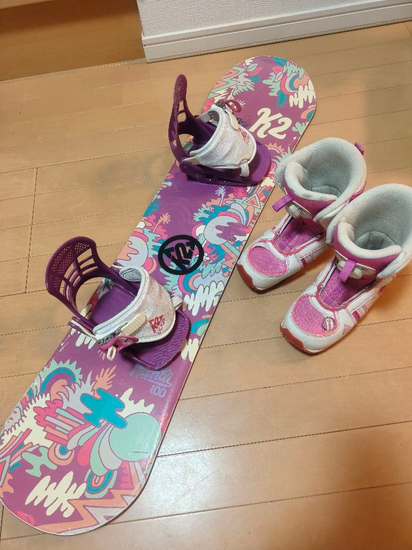 K2 GROM PACK lil kat キッズスノーボード セット