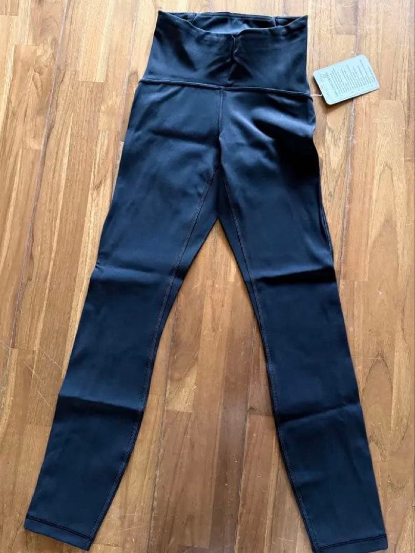 ルルレモン　新品未使用　ブラック7/8 パンツ ストレッチ素材　サイズ2