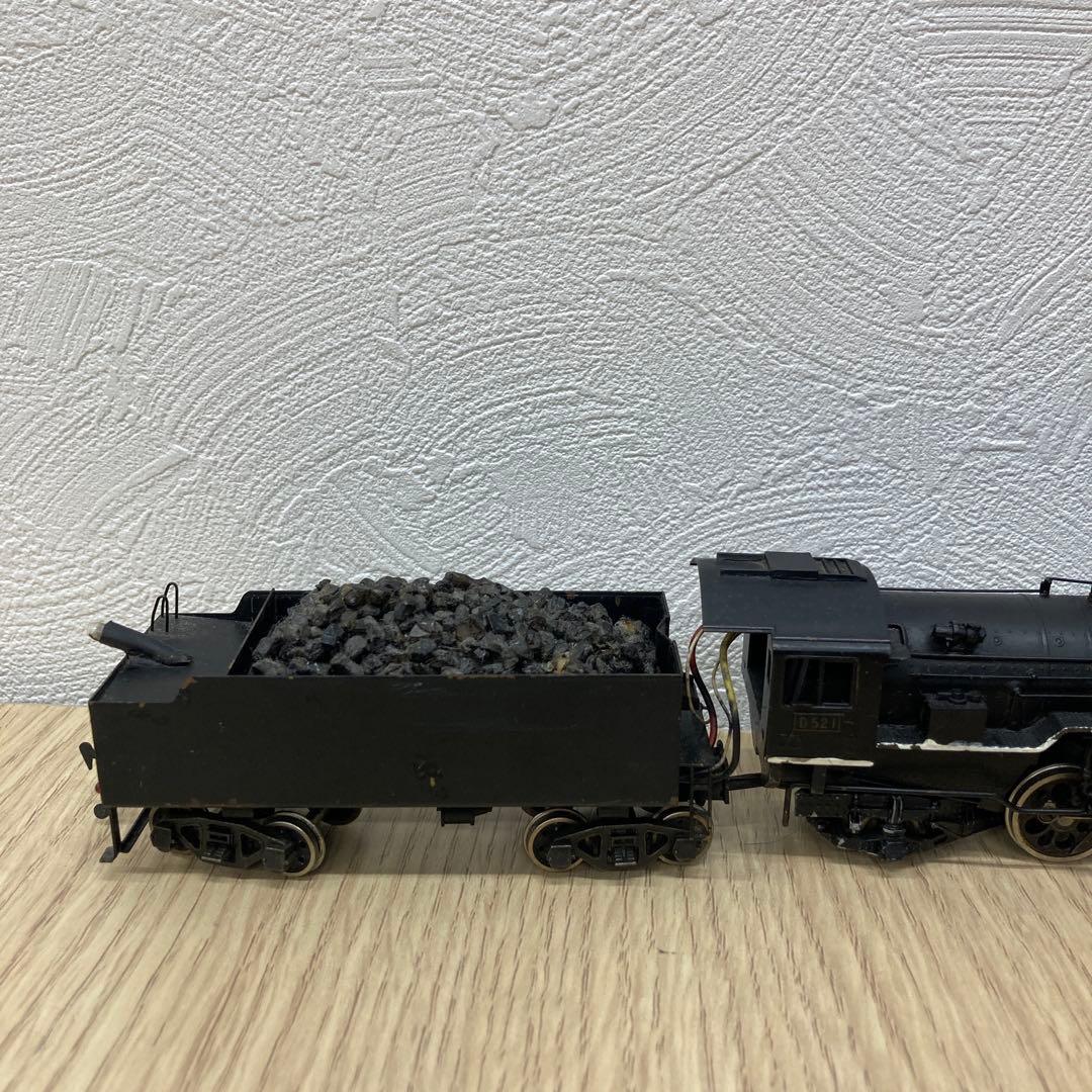 HOゲージ アダチ D52形 蒸気機関車 D521 ジャンク品 現状渡し
