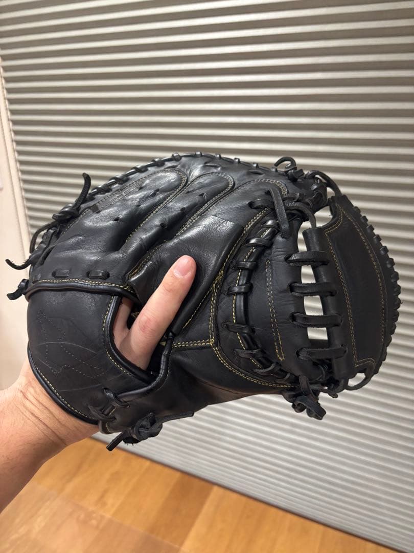 セレクト9 キャッチャーミット 軟式用 即戦力 良型　ブラック