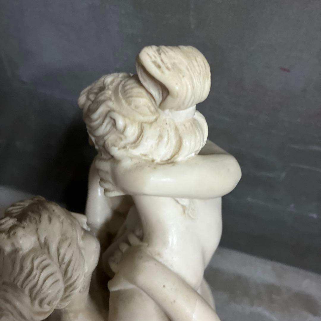 A SANTINI ギリシャ神話 三美神像 裸婦像 西洋彫刻 ITALY