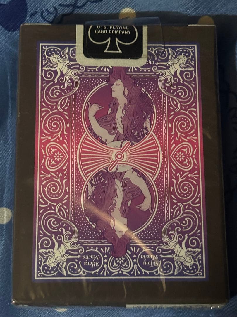 ミュシャ　BICYCLEコラボトランプ