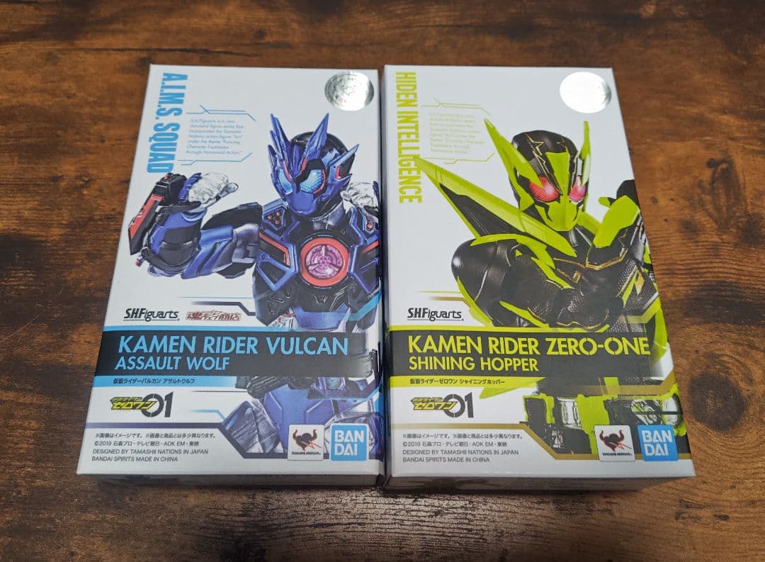 SHFiguarts ゼロワンシャイニングホッパー&バルカンアサルトウルフ