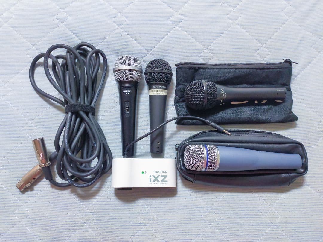 【値下げ不可】AUDIX OM5 他 ダイナミックマイク４本セット◎